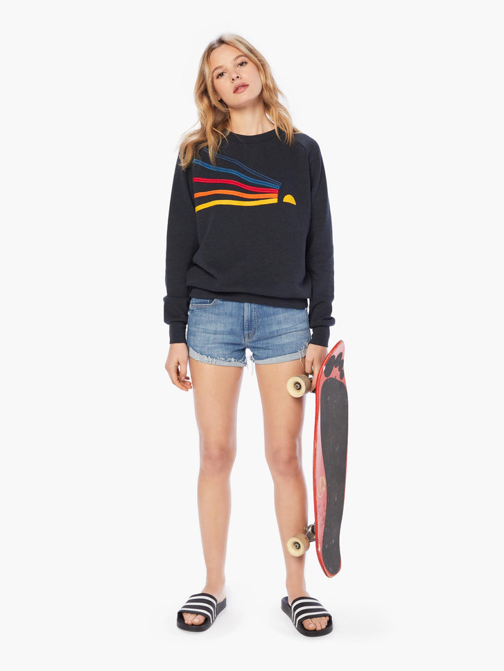 Aviator Nation Daydream Sweatshirt - Charcoal